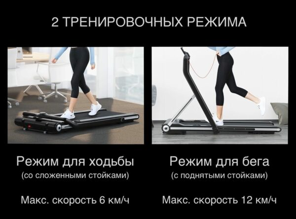 Фото 17 - Беговая дорожка EVO FITNESS X450 Black.