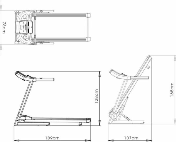 Фото 4 - Беговая дорожка AeroFIT MaxFit 22.