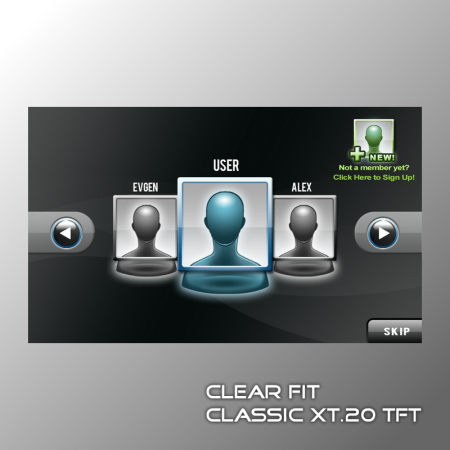 Фото 7 - Беговая дорожка Clear Fit Classic XT.20 TFT.