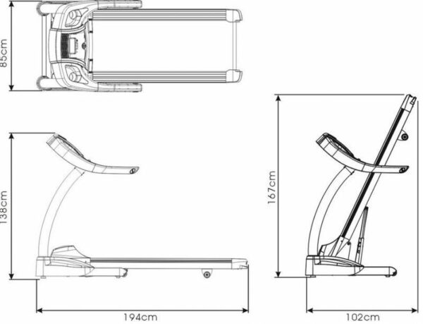 Фото 10 - Беговая дорожка AeroFIT MaxFit 5000.