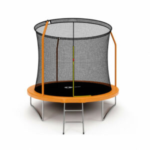 Фото 1 - БАТУТ JUMP TRAMPOLINE INSIDE ORANGE 8FT Батут с внутренней сеткой.