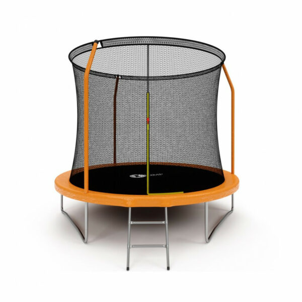 Фото 1 - БАТУТ JUMP TRAMPOLINE INSIDE ORANGE 8FT Батут с внутренней сеткой.