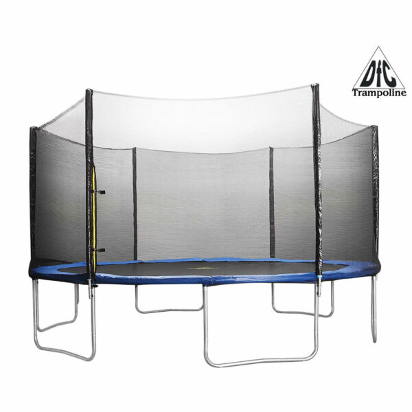 Фото 1 - БАТУТ DFC TRAMPOLINE FITNESS С СЕТКОЙ 14FT-TR-E.