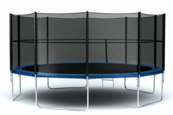 Фото 1 - Батут Diamond fitness external  16 FT (488 см) с защитной сеткой и лестницей.