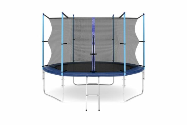 Фото 1 - Батут Diamond fitness internal 10 FT (305 см) с защитной сеткой и лестницей.