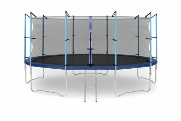 Фото 1 - Батут Diamond fitness internal 16 FT (488 см) с защитной сеткой и лестницей.
