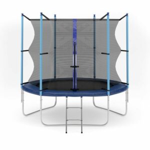 Фото 4 - Батут Diamond fitness internal 8 FT (244 см) с защитной сеткой и лестницей.