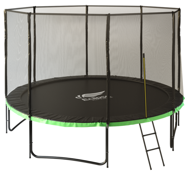 Фото 1 - Батут с защитной сеткой Eclipse Inspire 12FT.