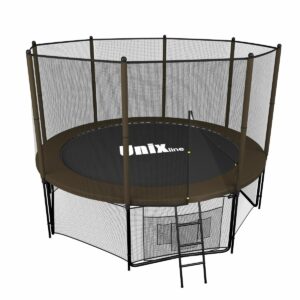 Фото 6 - Батут UNIX line Black&Brown 10 ft (outside).