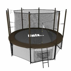 Фото 2 - Батут UNIX line Black&Brown 8 ft (inside).