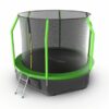 Фото 3 - EVO JUMP Cosmo 10ft (Green) + Lower net Батут с внутренней сеткой и лестницей, диаметр 10ft (зеленый) + нижняя сеть.