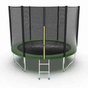 Фото 12 - EVO JUMP External 10ft (Green) Батут с внешней сеткой и лестницей, диаметр 10ft (зеленый).