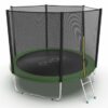 Фото 3 - EVO JUMP External 10ft (Green) Батут с внешней сеткой и лестницей, диаметр 10ft (зеленый).