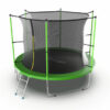 Фото 2 - EVO JUMP Internal 10ft (Green) Батут с внутренней сеткой и лестницей, диаметр 10ft (зеленый).