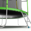 Фото 3 - EVO JUMP Internal 10ft (Green) Батут с внутренней сеткой и лестницей, диаметр 10ft (зеленый).