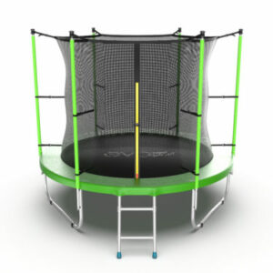 Фото 4 - EVO JUMP Internal 8ft (Green) Батут с внутренней сеткой и лестницей, диаметр 8ft (зеленый).