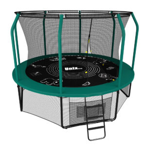 Фото 10 - Батут UNIX line SUPREME GAME 10 ft (green).