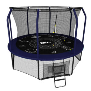 Фото 2 - Батут UNIXline SUPREME GAME 8 ft (blue).