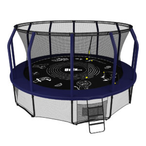 Фото 6 - Батут UNIX line SUPREME GAME 12 ft (blue).